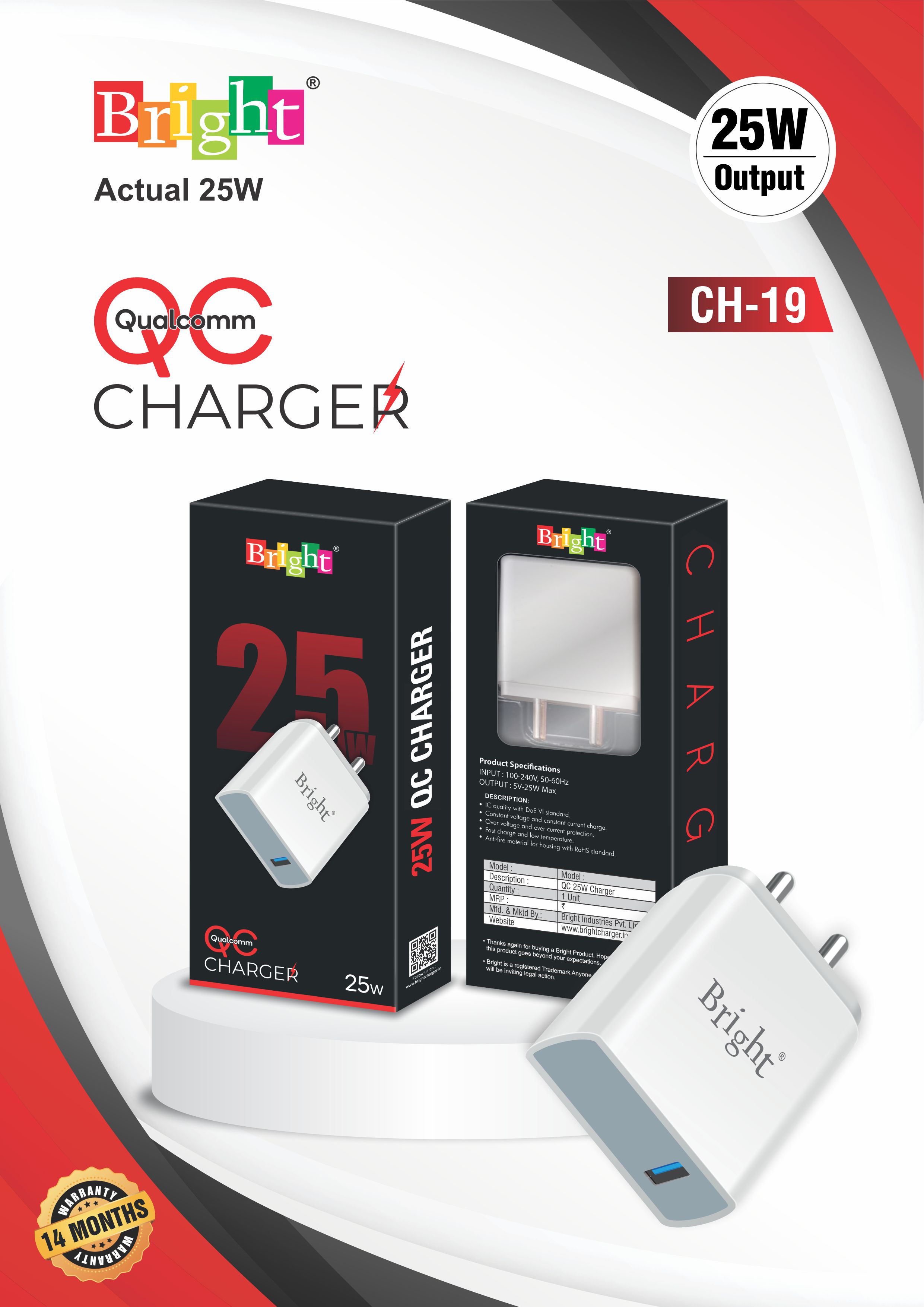 QC Charger Manufacturers in Delhi