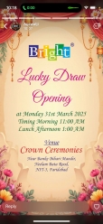 Lucky Draw Opening